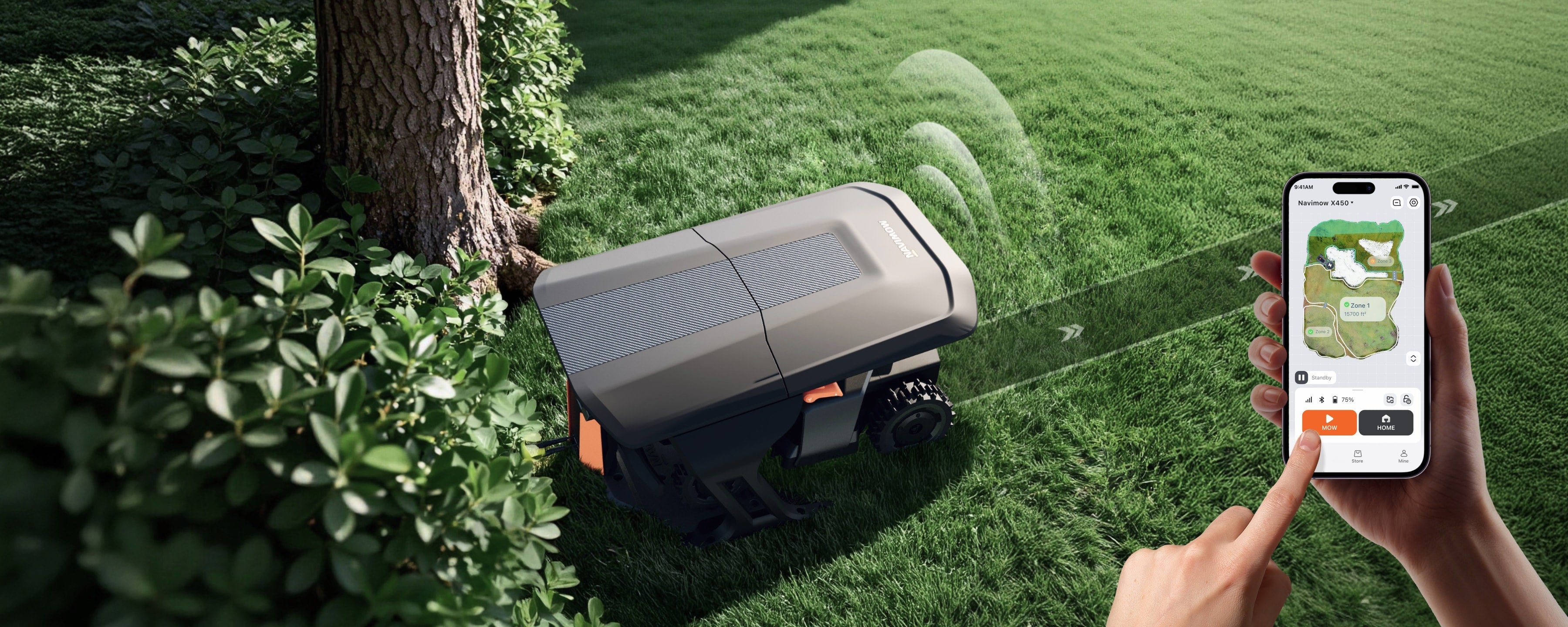 Navimow X4 Garage