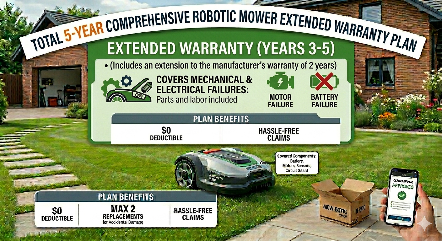 Warranty - 3 Years Extended for total of 5 years